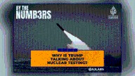 Why is Trump talking about nuclear testing?