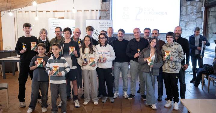 Galería | La Copa Diputación entrega sus reconocimientos a sus mejores deportistas de tenis y pickleball