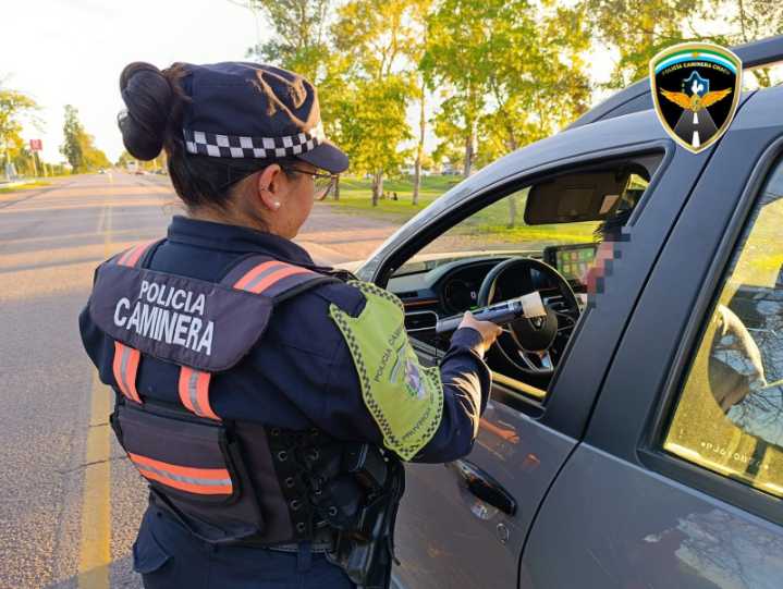 Policía Caminera realizó varias intervenciones y detectó 16 conductores alcoholizados el fin de semana