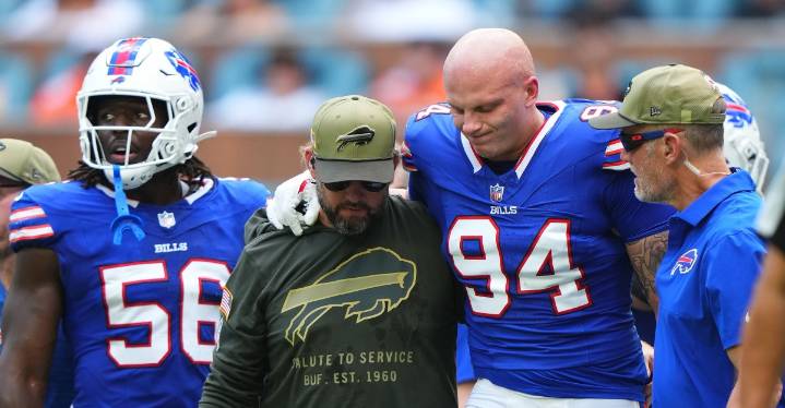Buffalo Bills rookie EDGE Landon Jackson out indefinitely with injury