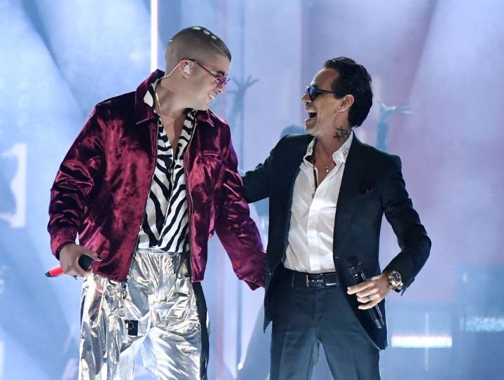 Marc Anthony Shows Support for Bad Bunny's Super Bowl Halftime Show