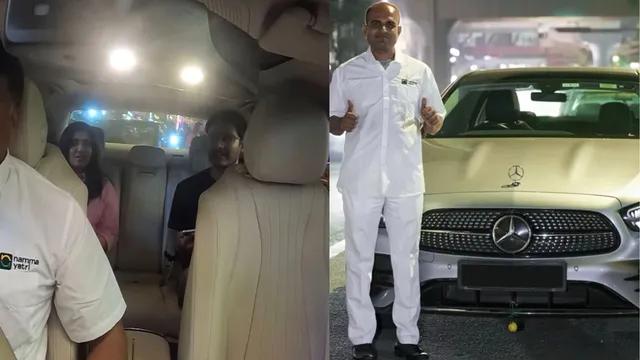 “… expected a Wagon R, got a Benz.”: Watch Namma Yatri Surprises Bengaluru Riders with Mercedes