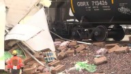 Video shows scene of Union Pacific train, semi-truck crash in Sioux City