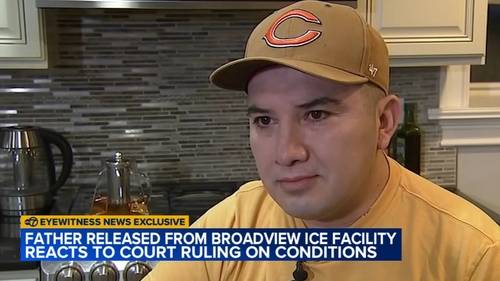 Ruben Torres Maldonado, cancer patient father detained in Niles, says he endured 'inhumane conditions' at Broadview ICE facility
