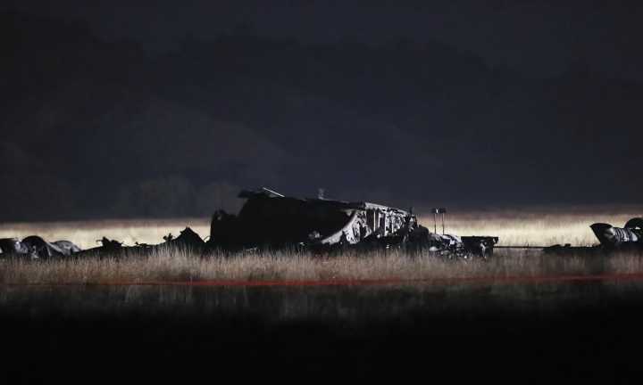 Turkish Military Plane With 20 On Board Crashes in Georgia