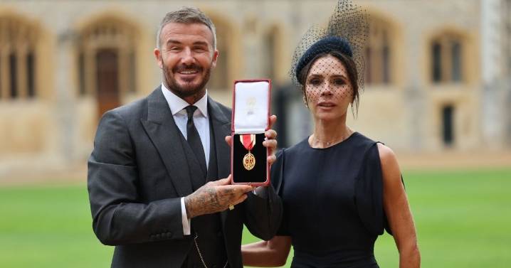 David Beckham Becomes King Charles in Victoria’s First Tailored Men's Suit