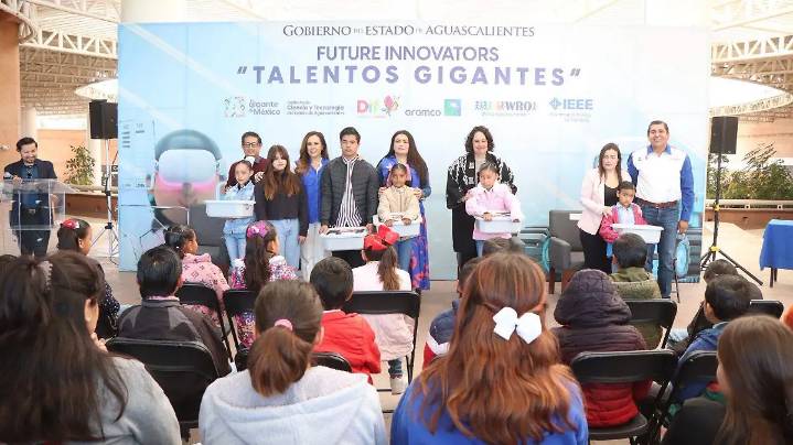 ¿Sabías que niñas y niños de Aguascalientes podrán aprender robótica con legos y competir hasta en Arabia Saudita?