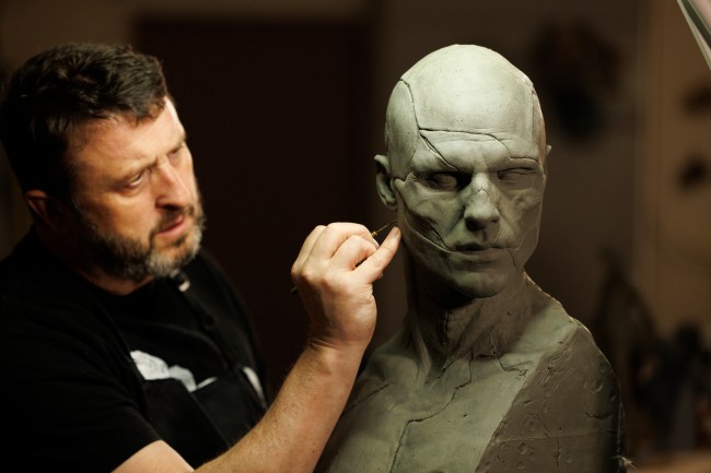 ‘Frankenstein’: The biblically inspired, patchwork makeup design behind Guillermo del Toro’s new creature