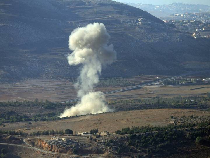 Israeli Air Force strikes Hezbollah sites in Southern Lebanon
