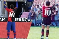El emotivo video viral de La Liga de España, a 5 años del homenaje “leproso” de Messi a Maradona