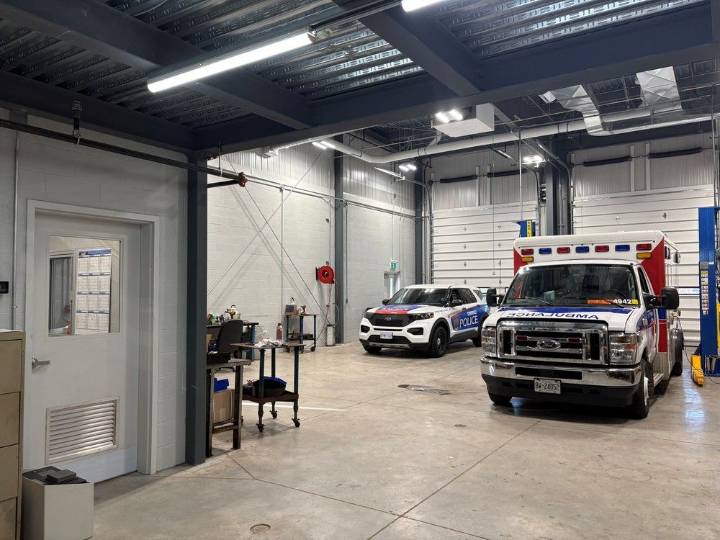 Three new maintenance bays added at Cornwall Transit garage