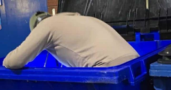 Bin diver, 34, makes fortune from rummaging in shop bins