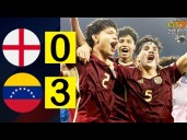 Venezuela vs. Inglaterra (3-0): mira aquí el video, resumen y goles del Mundial Sub