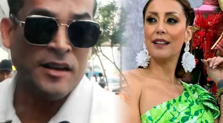 Christian Domínguez tiene INSÓLITA reacción al ser consultado si Karla Tarazona la influenció para demandar a Melanie Martínez