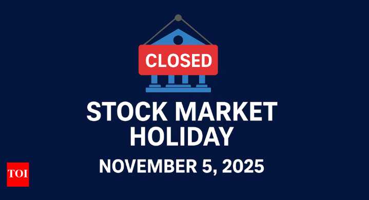 Stock market holiday today: Will NSE and BSE remain open or closed on November 5 for Guru Nanak Jayanti? Check details