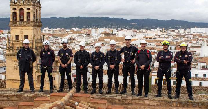 Nueva visita de los Bomberos de París a la Mezquita-Catedral: "Está a la vanguardia de la protección preventiva"