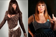 Las primeras imágenes de Griselda Siciliani interpretando a Moria Casán en su biopic