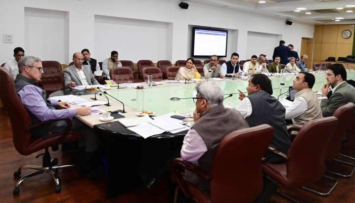 CM Omar Abdullah Chairs 90th Board Meeting Of JDA