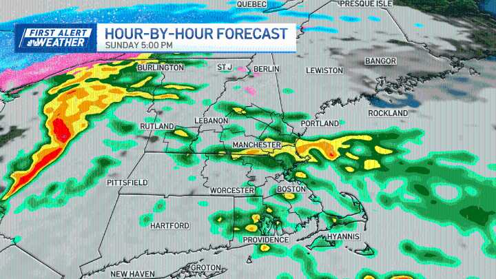 Rain, snow watch for Boston this weekend — what the forecast says – NBC Boston