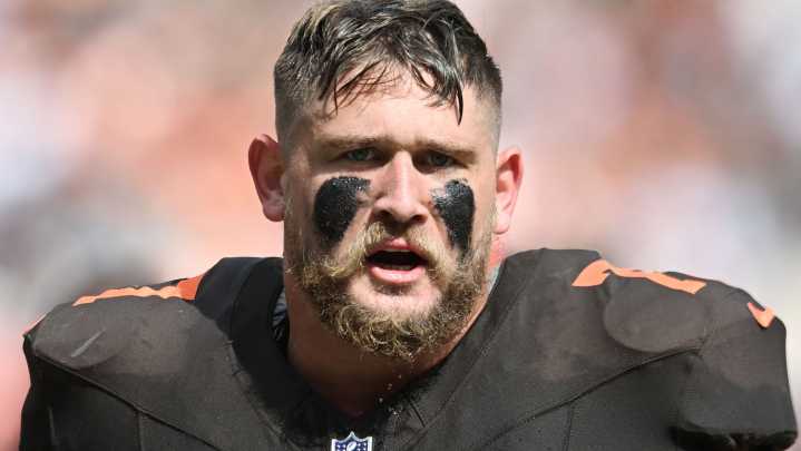 Browns guard Wyatt Teller talks postgame about Shedeur Sanders