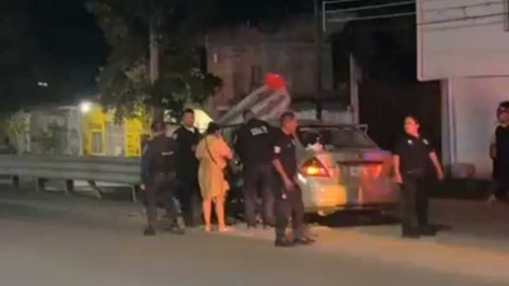 Automovilista queda prensado tras accidente en Zacatepec