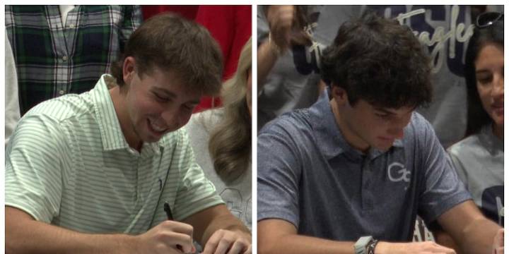 Two Harlem baseball players sign to the next level