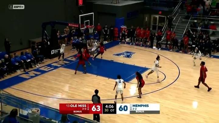 WATCH: Ole Miss WBB takes down Memphis in overtime