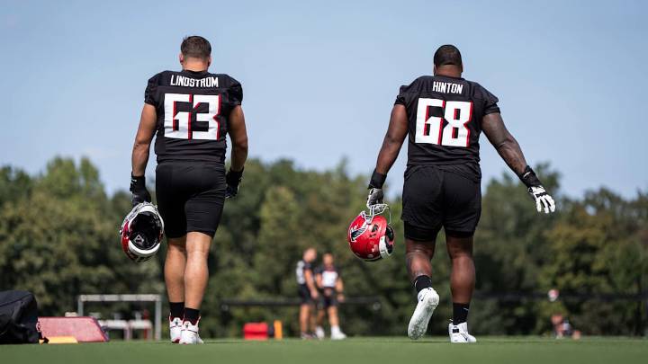 Looking at Falcons' OL depth with Matthew Bergeron, Chris Lindstrom injuries