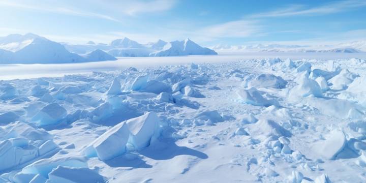 La Antártida registra la menor concentración de núcleos de hielo del planeta