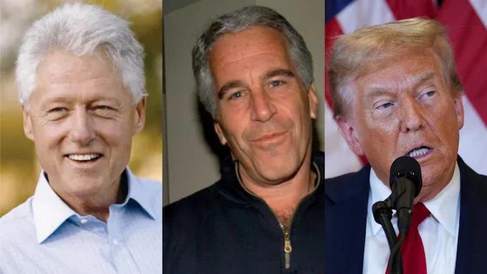 Pidió Trump investigar los vínculos de Epstein con Bill Clinton