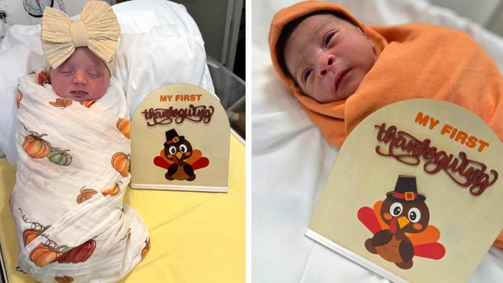 Two 'sweet dumplings' born on Thanksgiving at Texas Children’s