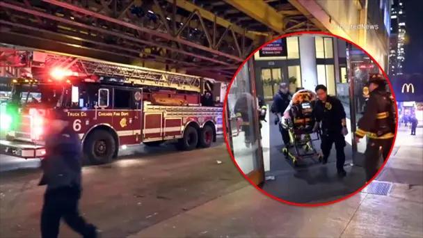 Mujer es incendiada en tren de Chicago