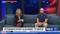 Veteran joins FOX59 Morning News to talk about his story, work with Folds of Honor