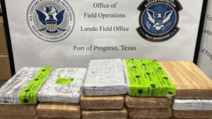 Aseguran Droga Valuada en Más de un Millón de Dólares en Puente Fronterizo con Estados Unidos