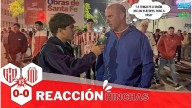 La reacción de los hinchas de Unión por el empate ante Barracas en Santa Fe