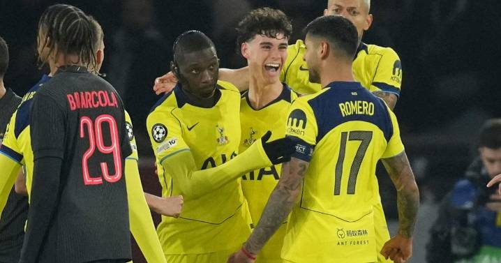 Kolo Muani stands out for Tottenham with 2 goals and an assist in 5