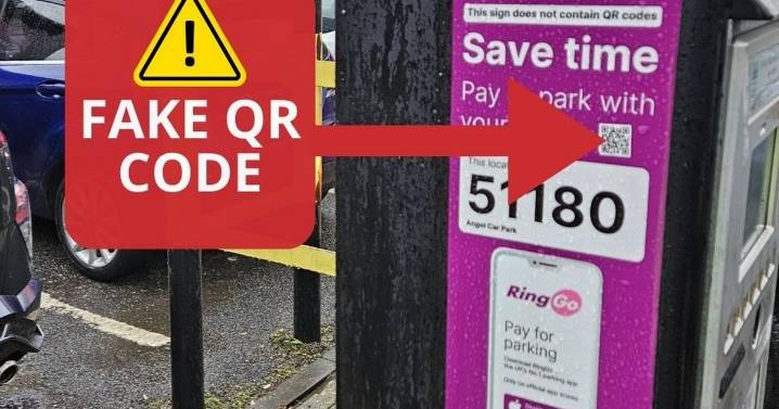 Kent drivers warned after fake QR codes found on parking machines