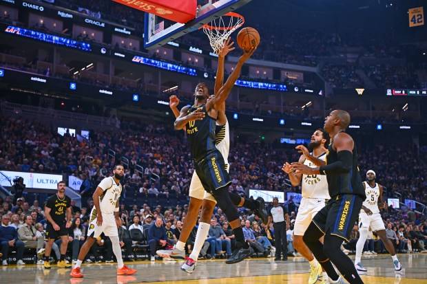 Al Horford, buoyed and challenged by Warriors’ stars, turns back clock against Pacers