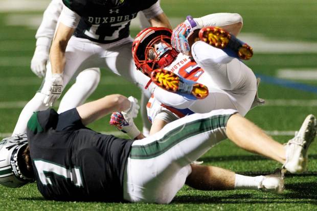 Duxbury ends Burlington’s undefeated season