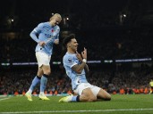 Haaland fires Man City up to second in Premier League