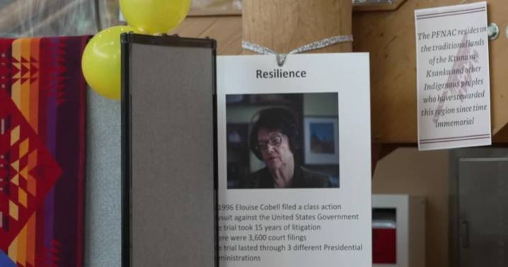 University of Montana honors Indigenous rights champion Elouise Cobell