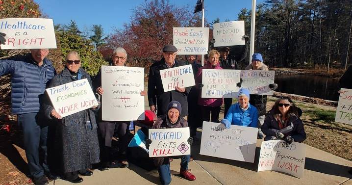 Advocates protest new Medicaid work requirements