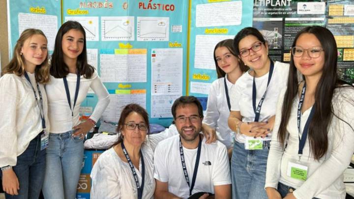 Moda, medio ambiente y talento: cinco estudiantes oscenses llegan al podio en un concurso de ciencia internacional