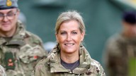 Duchess of Edinburgh, reporting for duty! Sophie swaps day dresses for military uniform as she takes part in treasured Sandhurst event