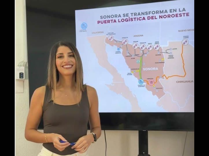 Consolida Durazo a Sonora como la Puerta Logística del Noroeste