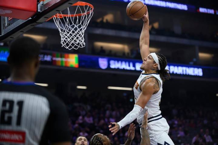 Aaron Gordon fuera indefinidamente con los Nuggets por distensión en el muslo derecho