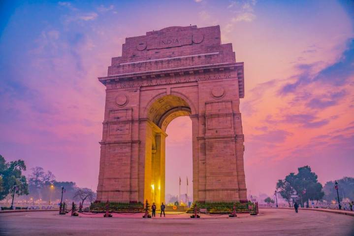 Visita el impactante lugar de Puerta de la India en Delhi