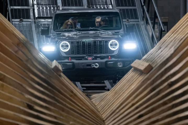 The Los Angeles Auto Show drew thousands on Friday at LA Convention Center