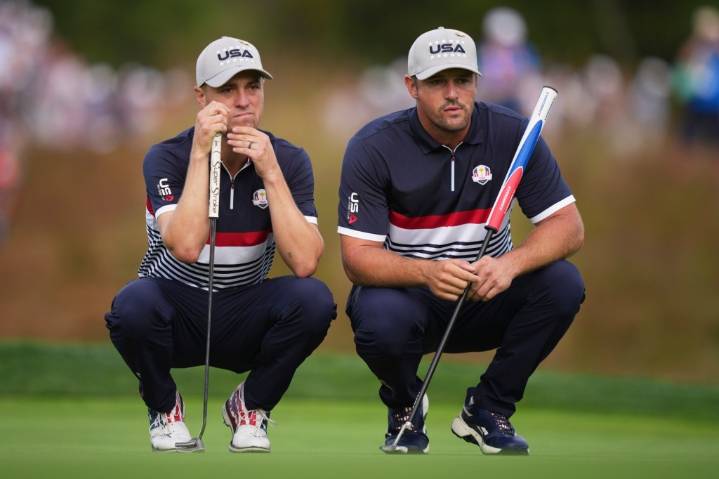 Europe makes statement, dominates US in first session of Ryder Cup
