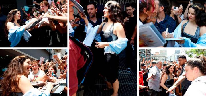 Rosalía visita en Buenos Aires el estadio del Boca Juniors junto al cantante Trueno